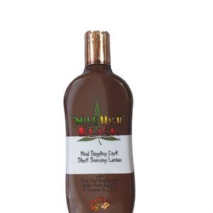 MILE HIGH BLACK DARK BRONZER BRONZING TANNING LOTION BY FIESTA SUN 12 oz